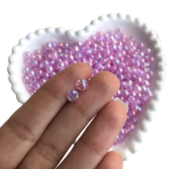 PÉROLA IRISADA COR LILÁS (6MM) - 20 GRAMAS - comprar online