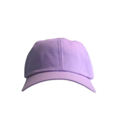 BONÉ LISO BRIM LILÁS COM VELCRO - 1 UNIDADE
