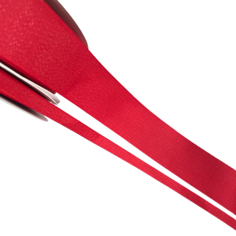 FITA GORGURÃO YAMA VERMELHO FIO DOURADO #235 - 2 METROS