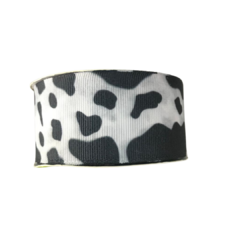 FITA ESTAMPADA ANIMAL PRINT VACA (38MM) - ART FITAS - 2 METROS