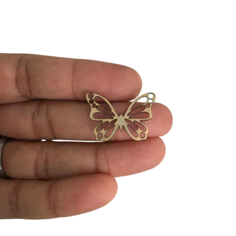 BORBOLETA DE LONITA PEQUENA - 1 UNIDADE