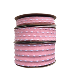 FITA PESPONTO SINIMBU POMPOM ROSA COR:02