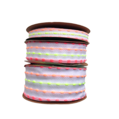 FITA PESPONTO SINIMBU POMPOM NEON COR:04