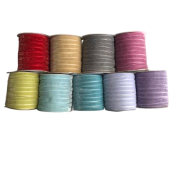 FITA VELUDO C/ BRILHO (10MM) - 1 METRO