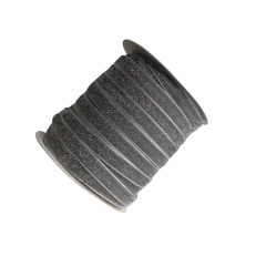 FITA VELUDO C/ BRILHO (10MM) - 1 METRO - Loja da Laceira