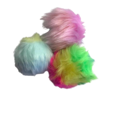 POMPOM PELINHO MESCLADO (6CM) - 1 UNIDADE