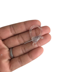 FECHO LAGOSTA TRANSPARENTE FOSCO - 2 UNIDADES - comprar online