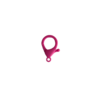 FECHO LAGOSTA PINK FOSCO - 2 UNIDADES