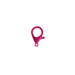 FECHO LAGOSTA PINK FOSCO - 2 UNIDADES