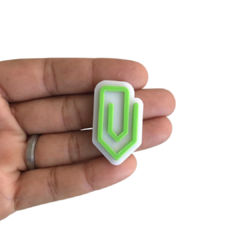 Aplique Clips Escolar em acrílico para Laço - 1 Unidade - comprar online