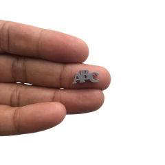 APLIQUE MICRO ESCOLAR ABC - 10 UNIDADES - Loja da Laceira