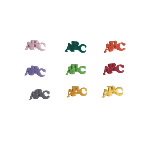 APLIQUE MICRO ESCOLAR ABC - 10 UNIDADES