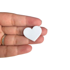 CORAÇÃO DE ACRILICO 3CM - 1 UNIDADE - comprar online