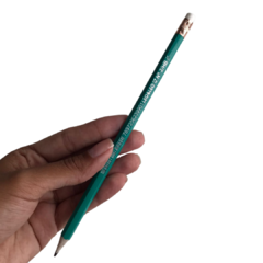 LÁPIS VERDE COM BORRACHA HB (LEO&LEO) - 1 UNIDADE - comprar online