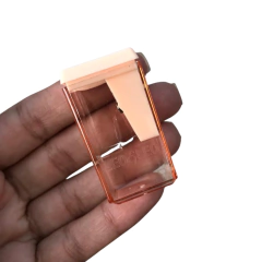 APONTADOR TRANSPARENTE COLORIDO (LEO&LEO) - 1 UNIDADE - loja online