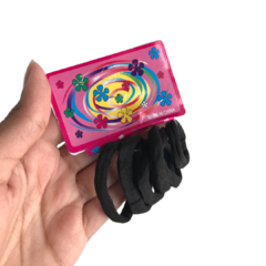 XUXINHA DE CABELO PRETA - 6 UNIDADES