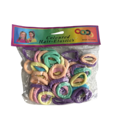 XUXINHA DE CABELO COLORIDA CANDY PEQUENA - 50 UNIDADES
