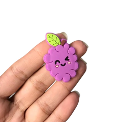 Aplique Frutinha Uva com Rostinho Emborrachado - 1 unidade - comprar online