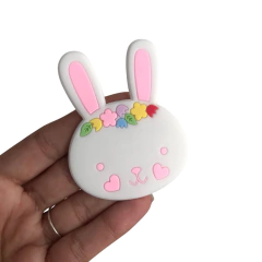 APLIQUE COELHO DE LACINHO PARA ARCO EMBORRACHADO - 1 UNIDADE - comprar online