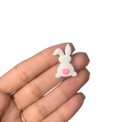APLIQUE COELHO RABINHO DE CORAÇÃO EMBORRACHADO - 1 UNIDADE na internet