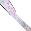 FITA GORGURÃO YAMA ESTAMPADA PÁSCOA BRANCA 38MM - 2 METROS