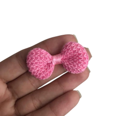 APLIQUE LACINHO CROCHÊ ROSA PRINCESA - 5 UNIDADES - comprar online