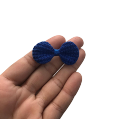 APLIQUE LACINHO CROCHÊ AZUL BIC - 5 UNIDADES - comprar online