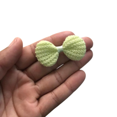 APLIQUE LACINHO CROCHÊ VERDE CLARO - 5 UNIDADES na internet