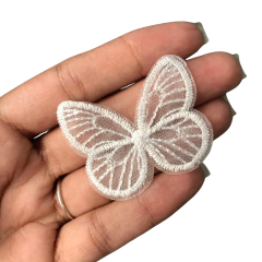 APLIQUE BORBOLETA VOAL - 1 UNIDADE - comprar online