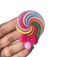 Aplique Pirulito Colorido emborrachado - 1 unidade - comprar online