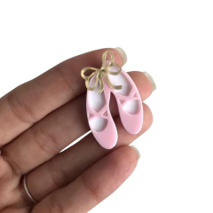 Aplique Sapatilha Bailarina Acrílico - 1 unidade - comprar online