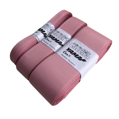 FITA GORGURÃO LISA YAMA COR 158 (QUARTZ)