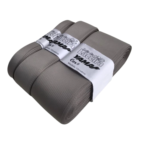 FITA GORGURÃO LISA YAMA COR 012 (SILVER)