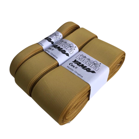 FITA GORGURÃO LISA YAMA COR 687 (DIJON)