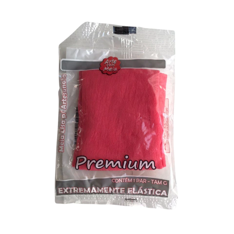 MEIA PARA ARTESANATO (PREMIUM) GERBERA - ARTE COM MEIA - 2 UNIDADES