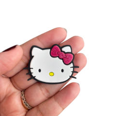 Aplique Emborrachado Hello Kitt Rostinho Para Laço - 1 unidade - comprar online