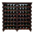 Adega Vinho Madeira 56 Garrafas Tipo Mesa Cor Imbuia C08 Cevey Adegas e Artesanatos