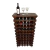 Adega Vinho Madeira 60 Garrafas Tipo Mesa Cor Imbuia C05 Cevey Adegas e Artesanatos