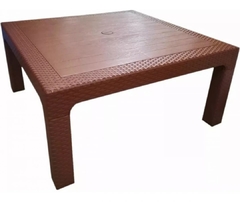 MESA RATONA SIMIL RATAN 70x70
