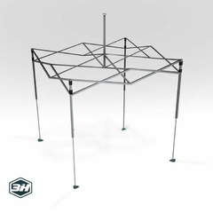 Gazebo 2x3 aluminio playero - tienda online