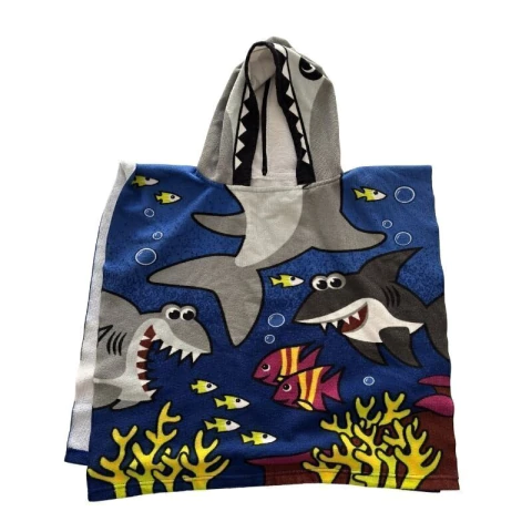 Salida de baño Tiburón 3-4 años (35962)