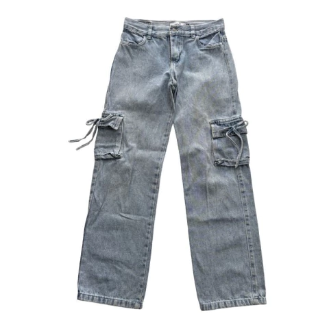 Jean cargo Marron Talle 16 10-12 años (35223)