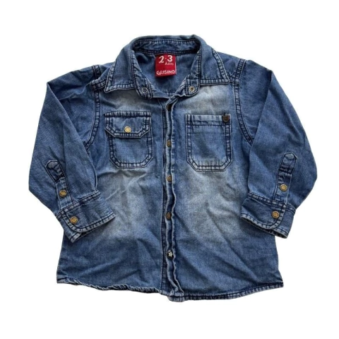 Camisa de jean Grisino 2-3 años (35817)