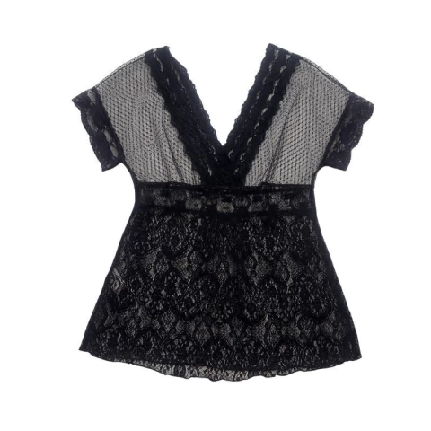 Remera de encaje Talle M (26864)