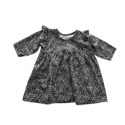 Vestido animal print Talle 3 9 meses (30276)
