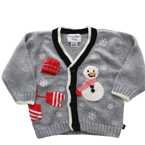 Cardigan Kitestrings 3-6 Meses (21796)