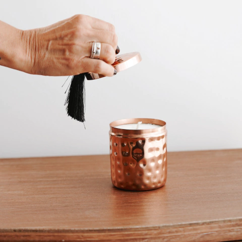 VELA INDE PETITE ROSÈ GOLD - comprar online