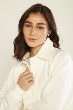 Casaco Polo - Off-White - Mimi by Mimi