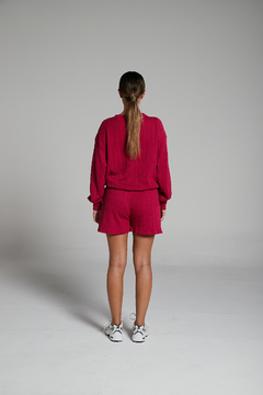 Shorts Tricot - Framboesa - Mimi by Mimi