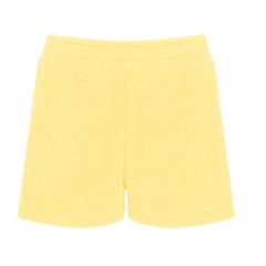 Shorts Atoalhado - Amarelo Bebê